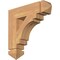 Ekena Millwork Merced Arts & Crafts Smooth Bracket, Western Red Cedar, 3 1/2"W x 16"D x 16"H BKT04X16X16MRC03SWR - alternate 1
